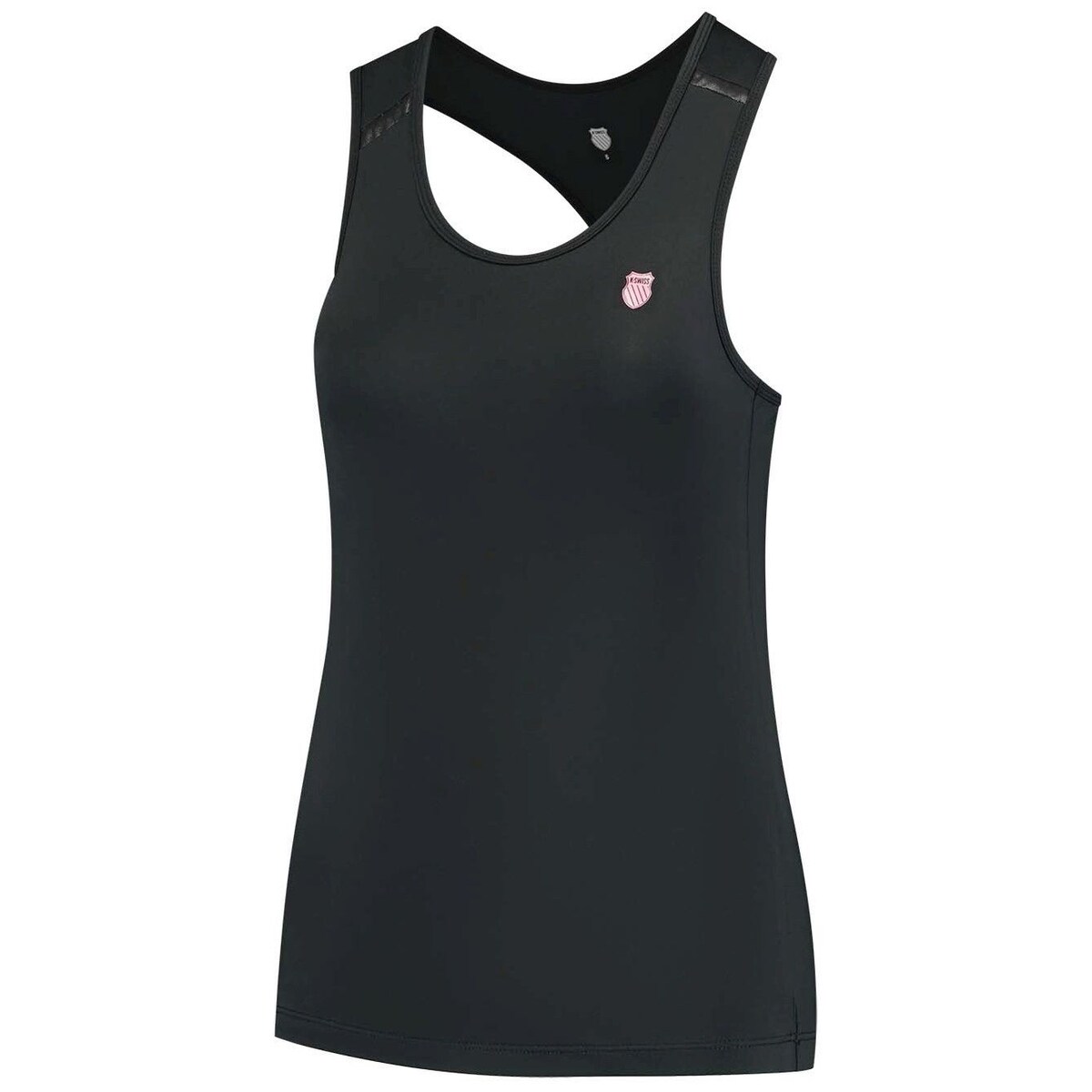 T-shirt de Ténis e Pádel Hypercourt 4 K·swiss Preto-1