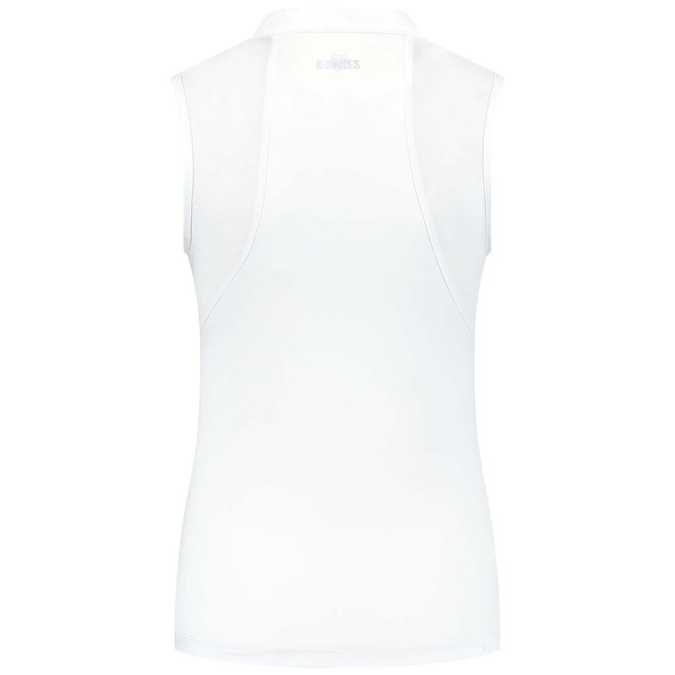 T-shirt de Ténis e Pádel Hypercourt Advantage 5 K·swiss Branco-2