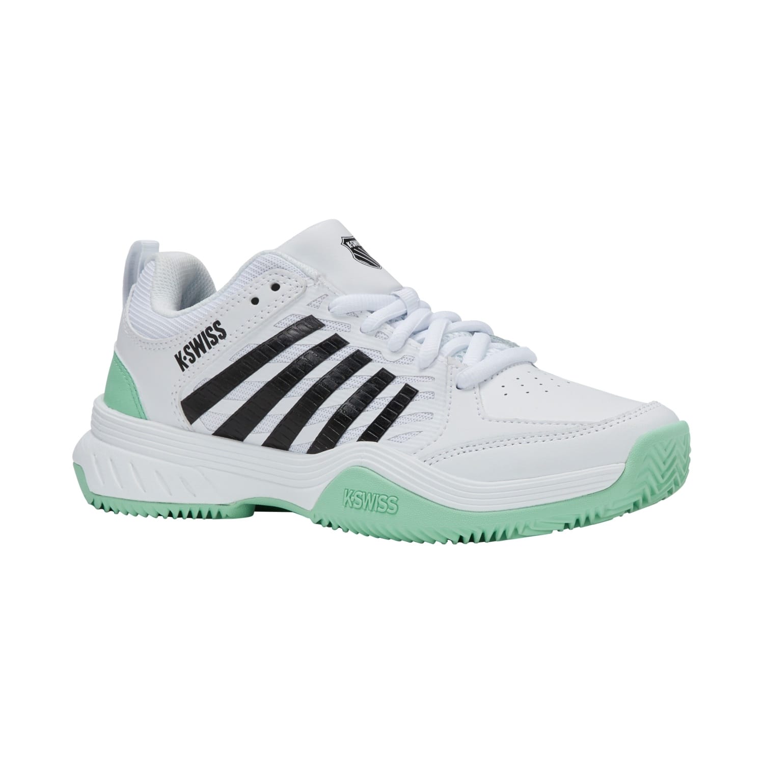 Sapatilhas de Ténis e Pádel Court Express 2 Clay K·swiss Branco / Verde-3