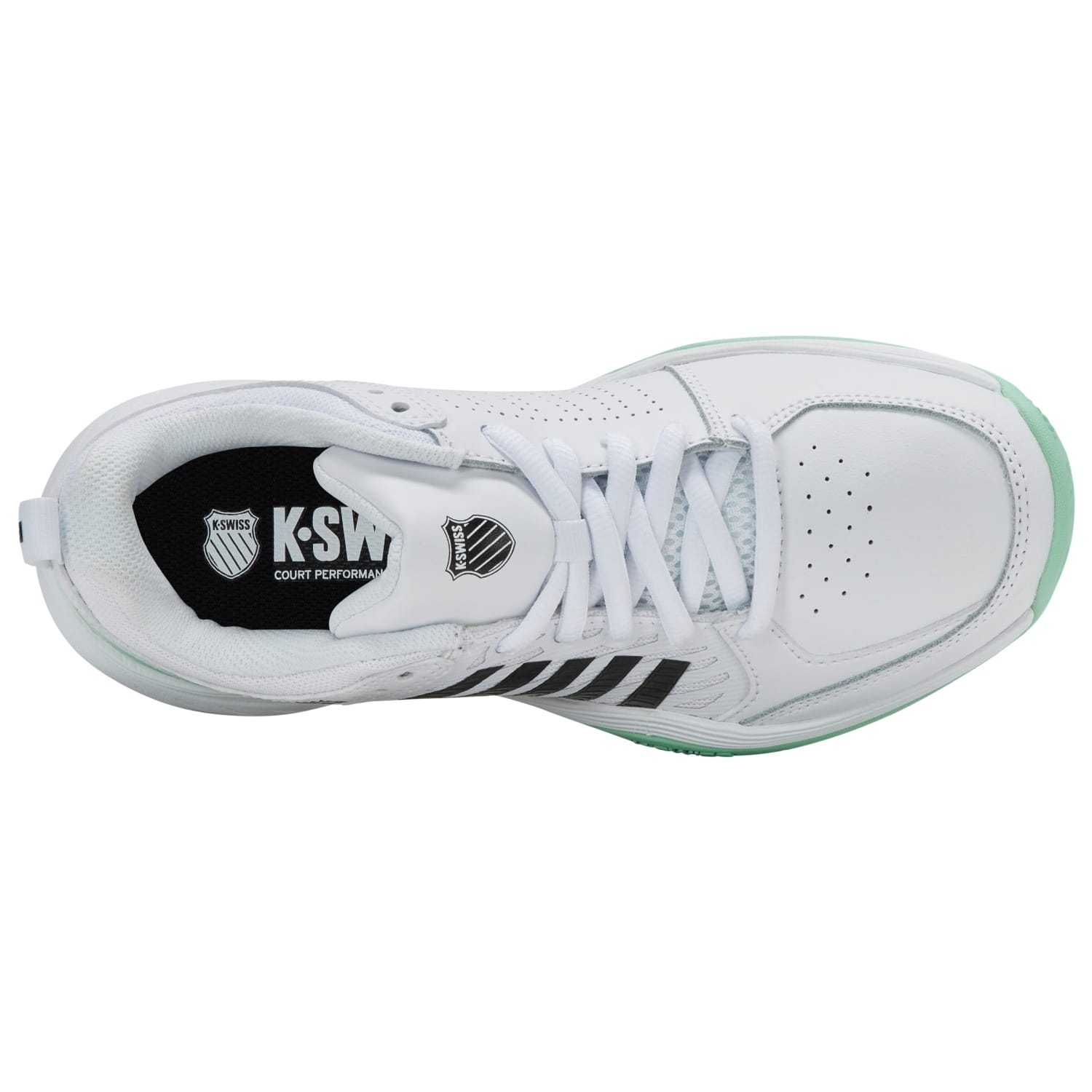 Sapatilhas de Ténis e Pádel Court Express 2 Clay K·swiss Branco / Verde-7