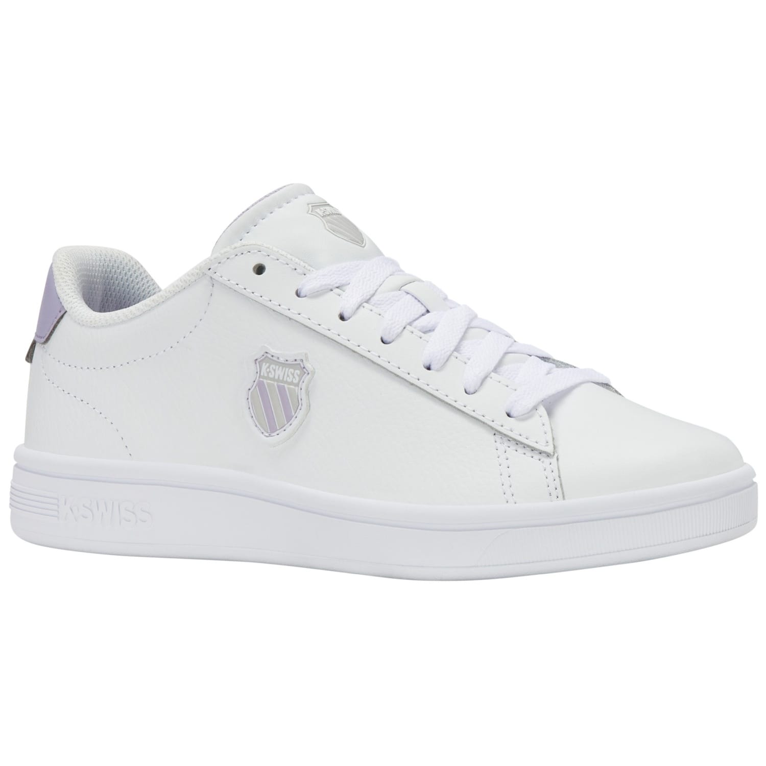 Sapatilhas Casual Court Shield Ii K·swiss Branco/Roxo-3