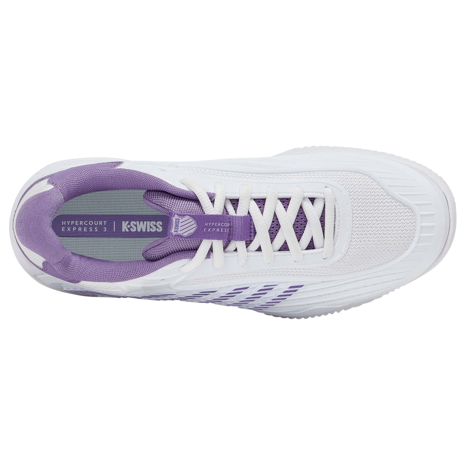 Sapatilhas de Ténis e Pádel Hypercourt Express 3 Clay K·swiss Branco/Roxo-7