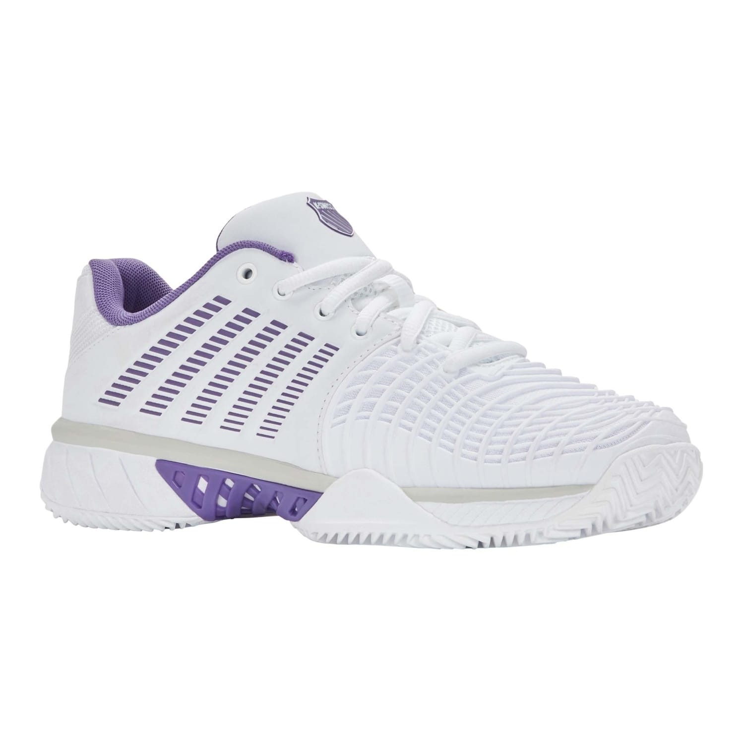 Sapatilhas de Ténis e Padel Express Light 3 Clay K·swiss Branco/Roxo-3