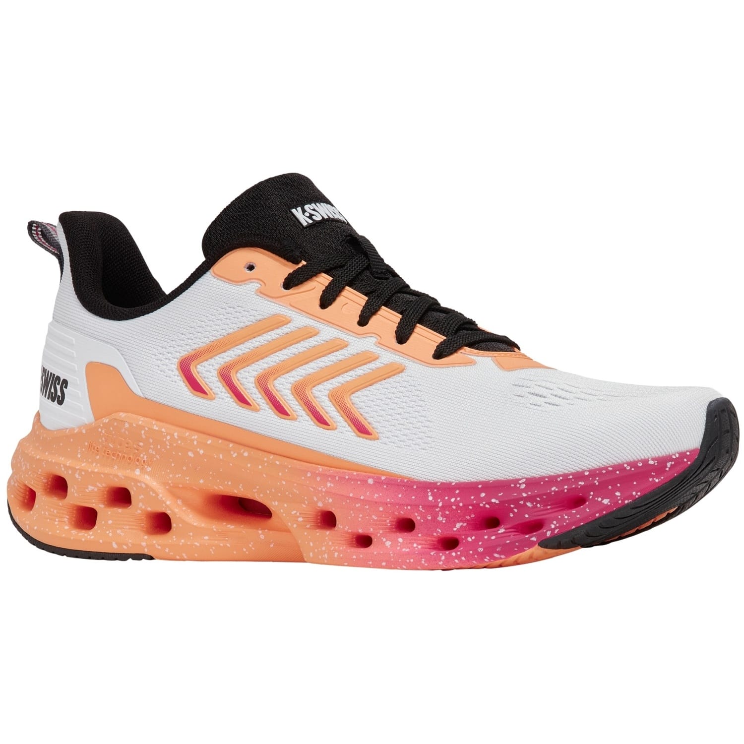 Sapatilhas Multidesporto Melrose Tubes Lite K·swiss Branco / Laranja-3