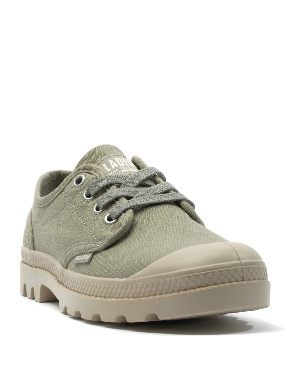 Sapato de Mulher Palladium cor Safári Creme-2
