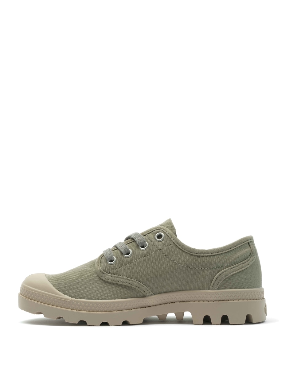 Sapato de Mulher Palladium cor Safári Creme-3