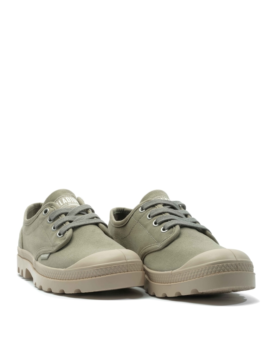 Sapato de Mulher Palladium cor Safári Creme-6