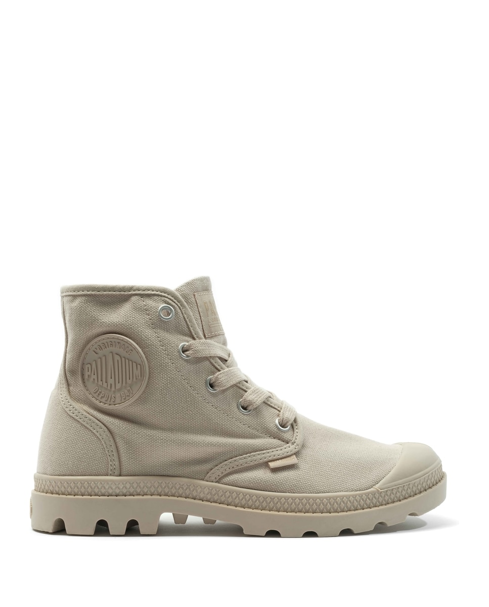Imagem 0 de Botas de Mulher Palladium Cor Creme