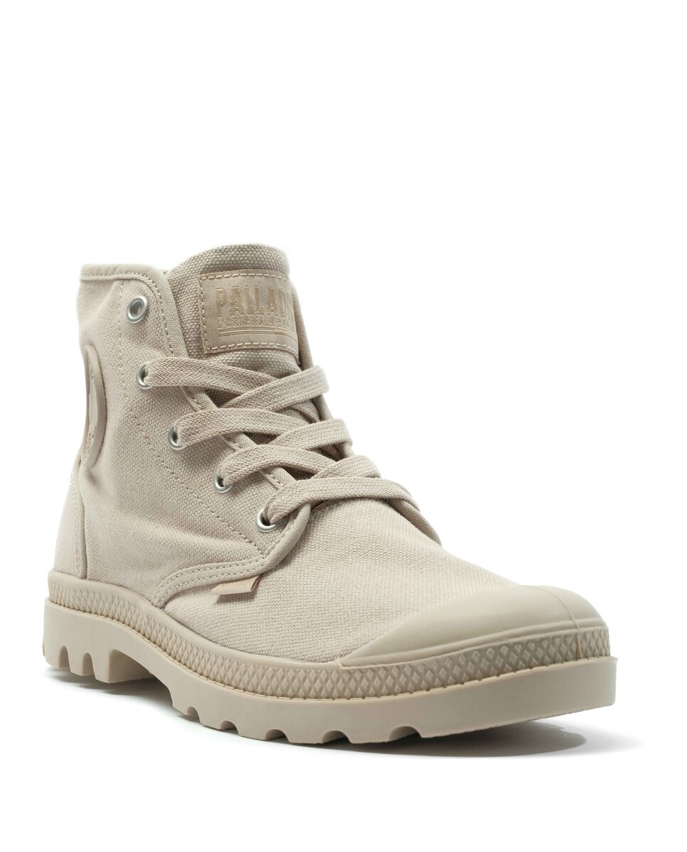 Botas de Mulher Palladium Cor Creme Creme-2