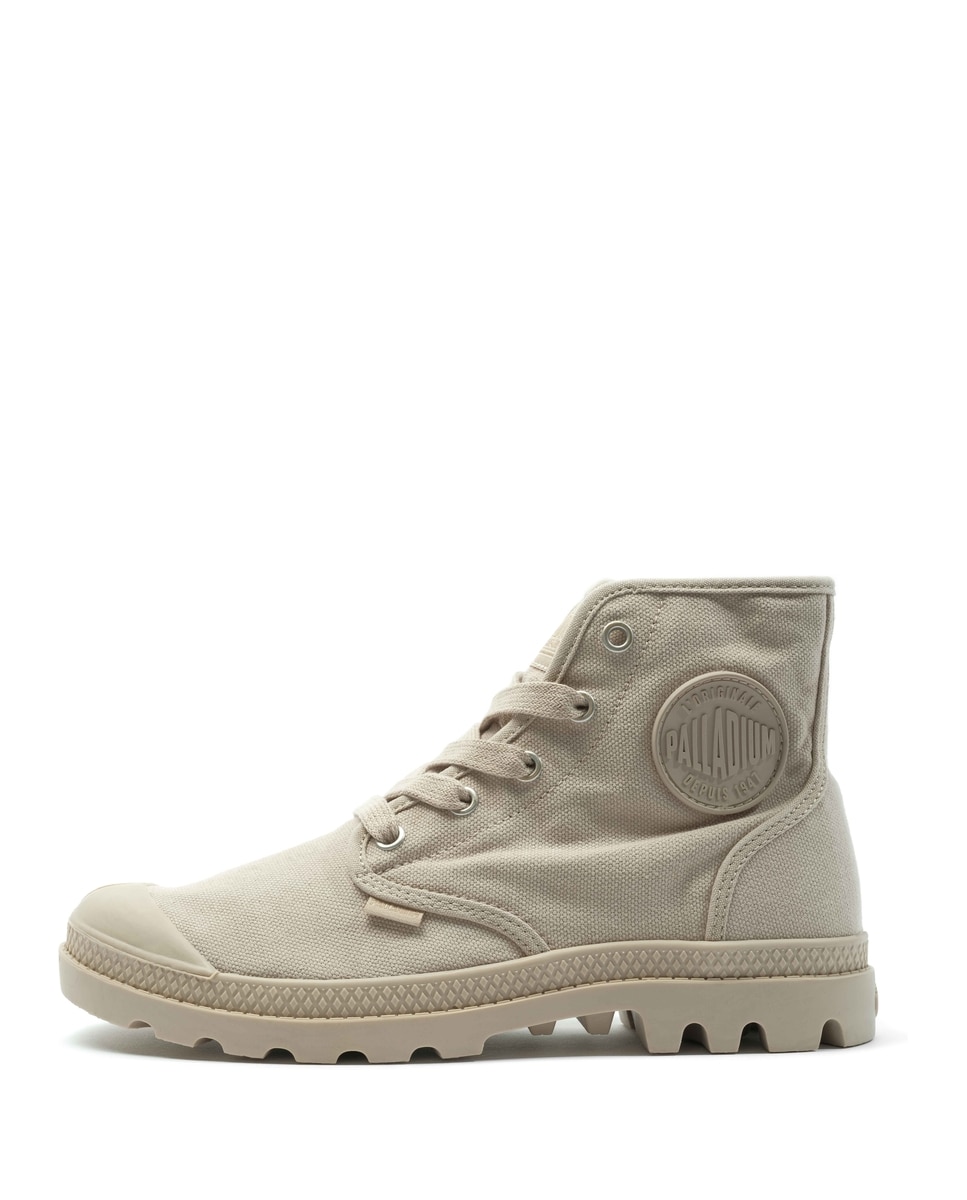 Botas de Mulher Palladium Cor Creme Creme-5