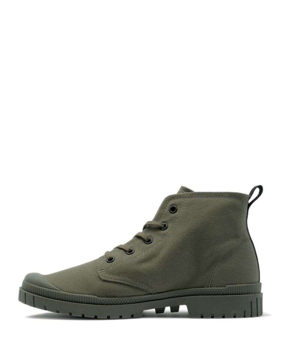 Botas de Homem Palladium Cor Azeitona Verde-4