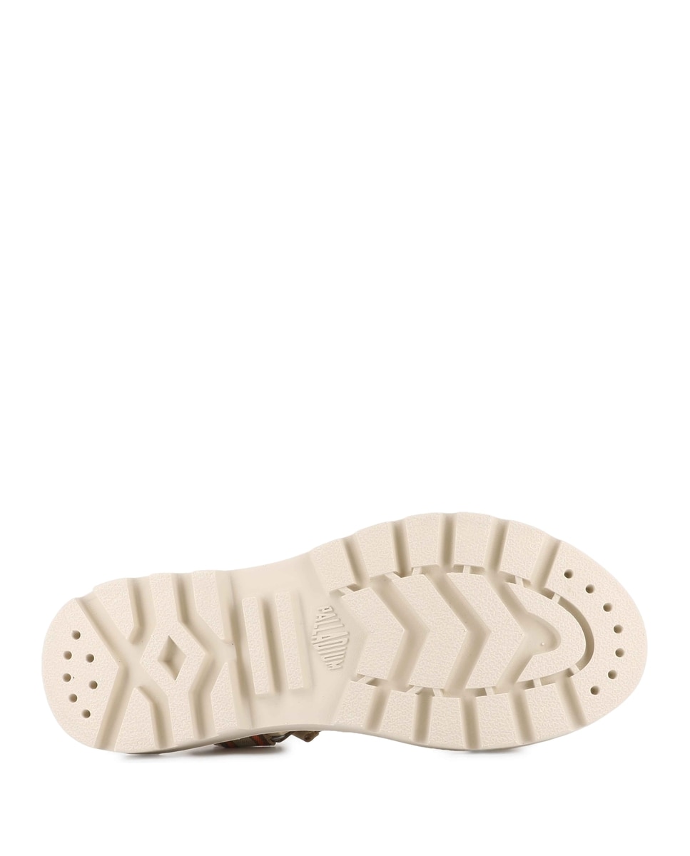 Sandálias de Mulher Palladium em Cor Sahara Creme-4