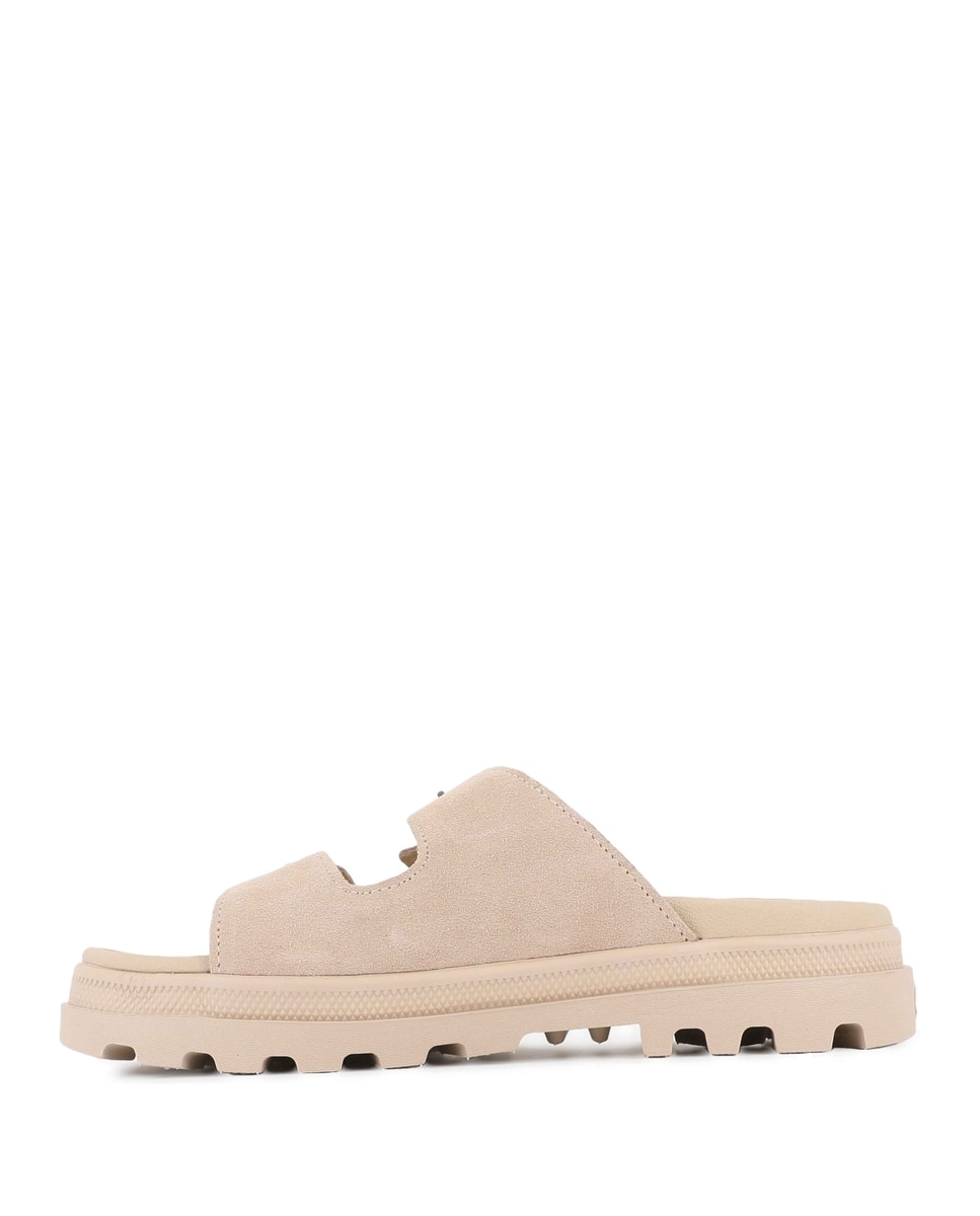 Sandálias de Mulher Palladium Cor Areia Creme-3