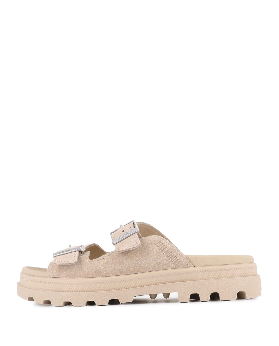 Sandálias de Mulher Palladium Cor Areia Creme-5