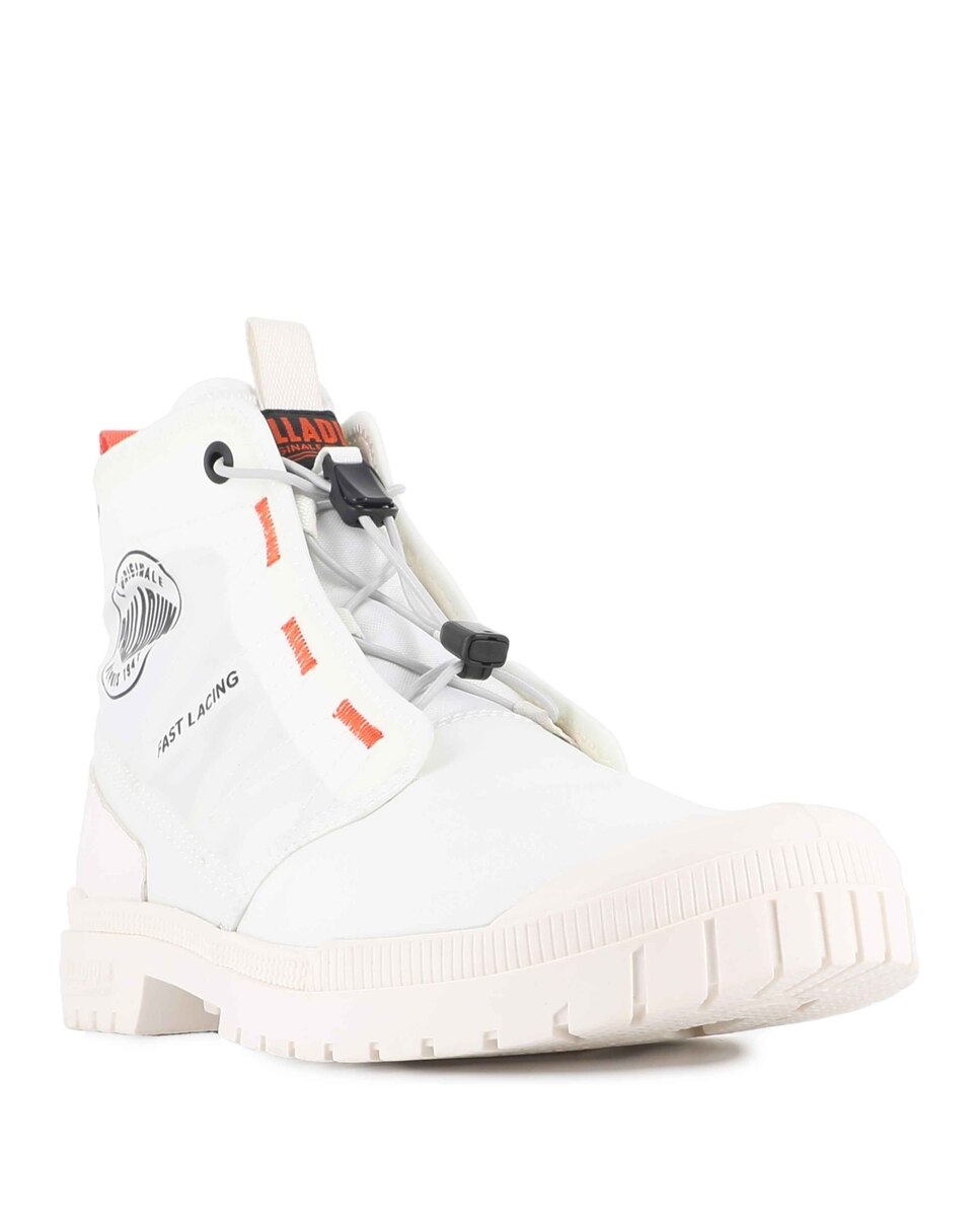 Botas de Mulher Palladium Brancas Branco-2