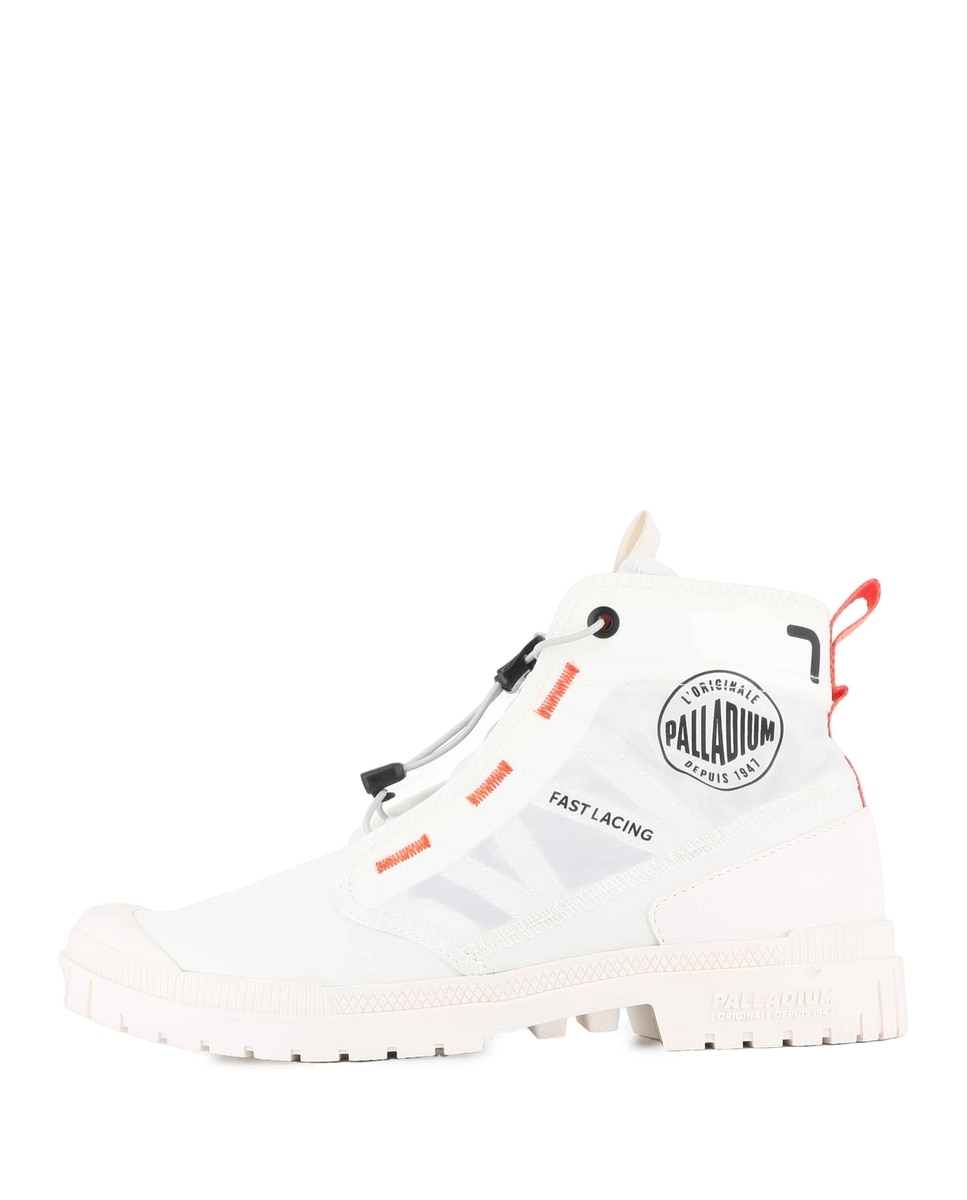 Botas de Mulher Palladium Brancas Branco-5