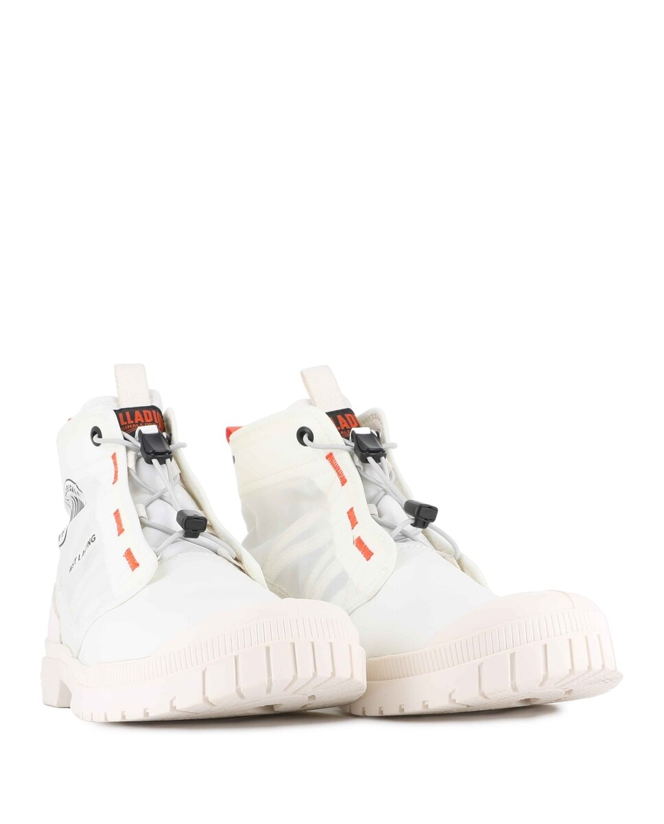 Botas de Mulher Palladium Brancas Branco-6