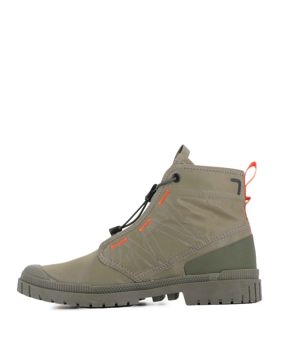 Botas de Homem Palladium Verde Escuro Verde-escuro-3