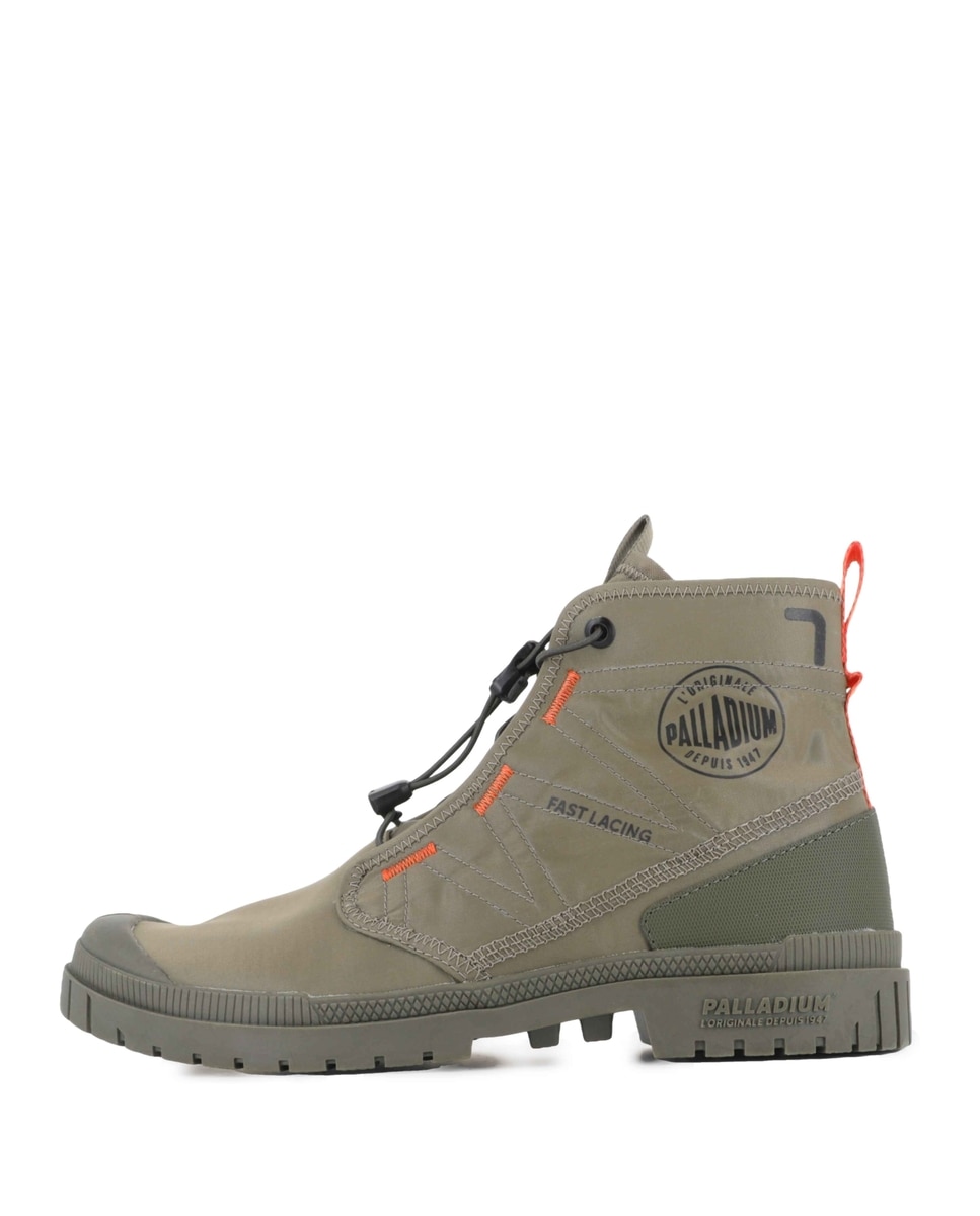 Botas de Homem Palladium Verde Escuro Verde-escuro-5
