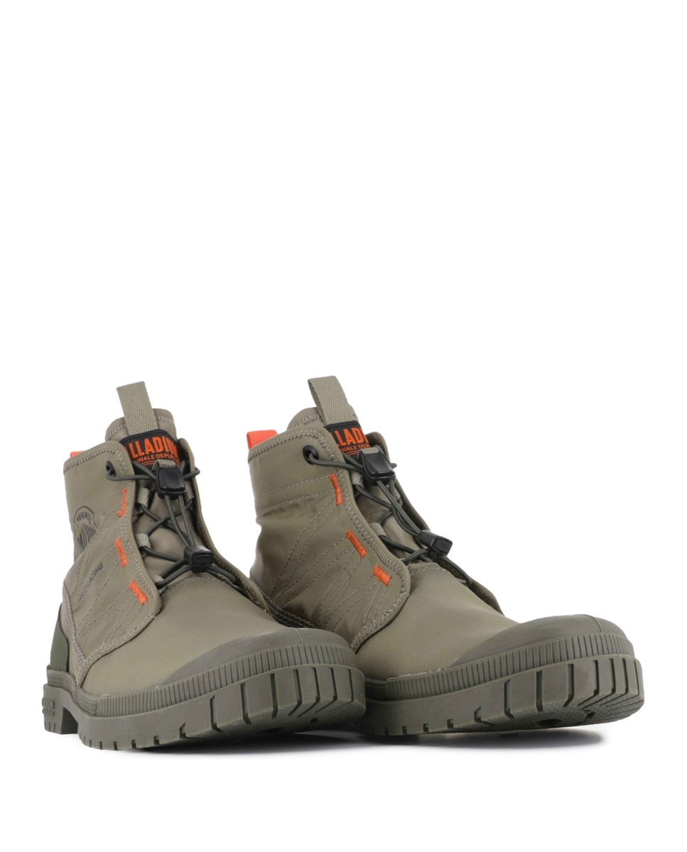 Botas de Homem Palladium Verde Escuro Verde-escuro-6