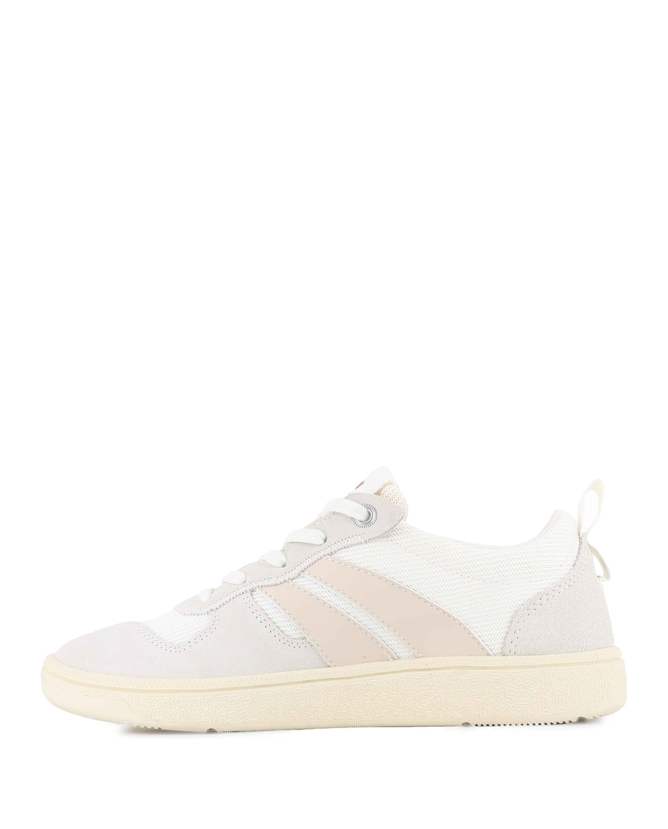 Sapatilhas de Mulher Palladium Brancas Creme-3
