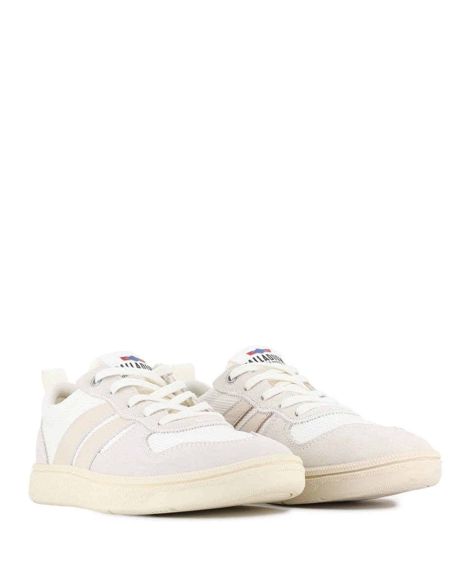 Sapatilhas de Mulher Palladium Brancas Creme-6