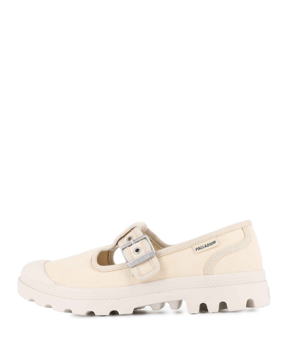 Sapatilhas de Mulher Palladium Cor Sahara Creme-5