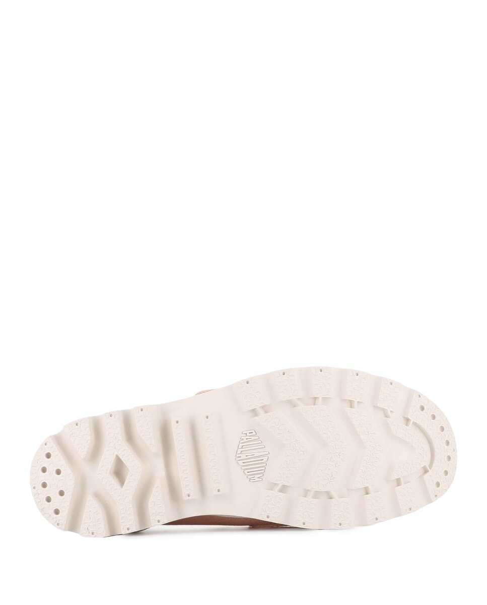 Sapatilhas de Mulher Palladium Cor de Pele Creme-4