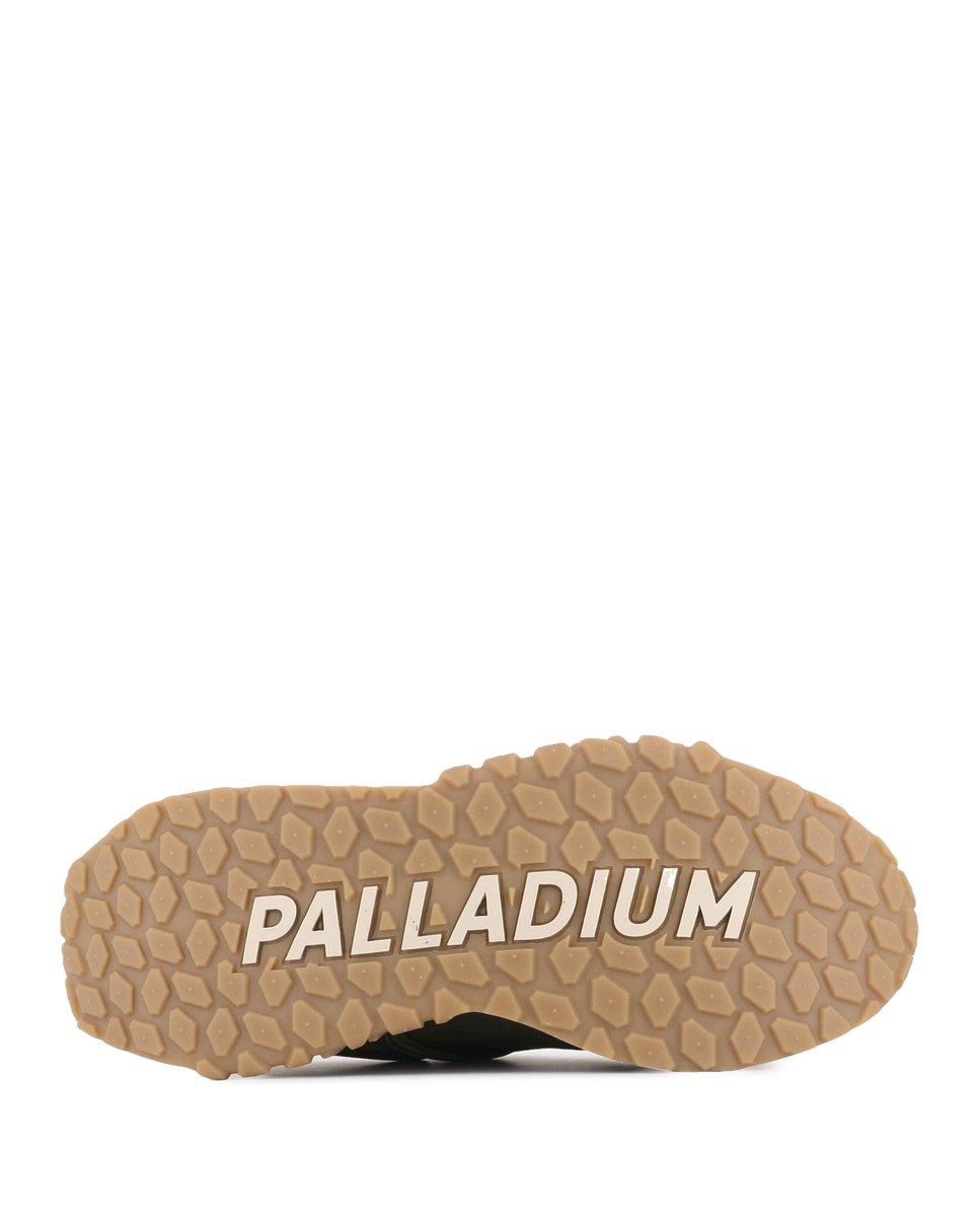 Sapatilhas de Homem Palladium Cor Azeitona Verde-4