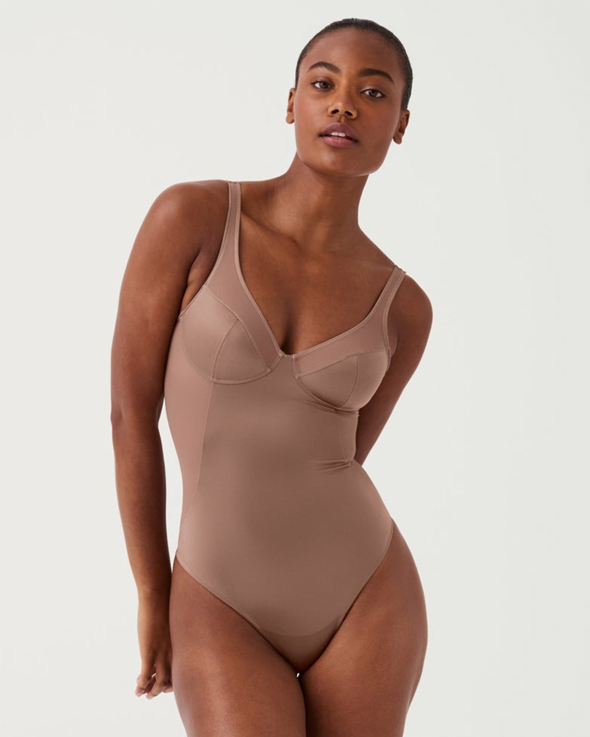 Imagem 0 de Body Tanga de Malha Moldeador Spanxshape™