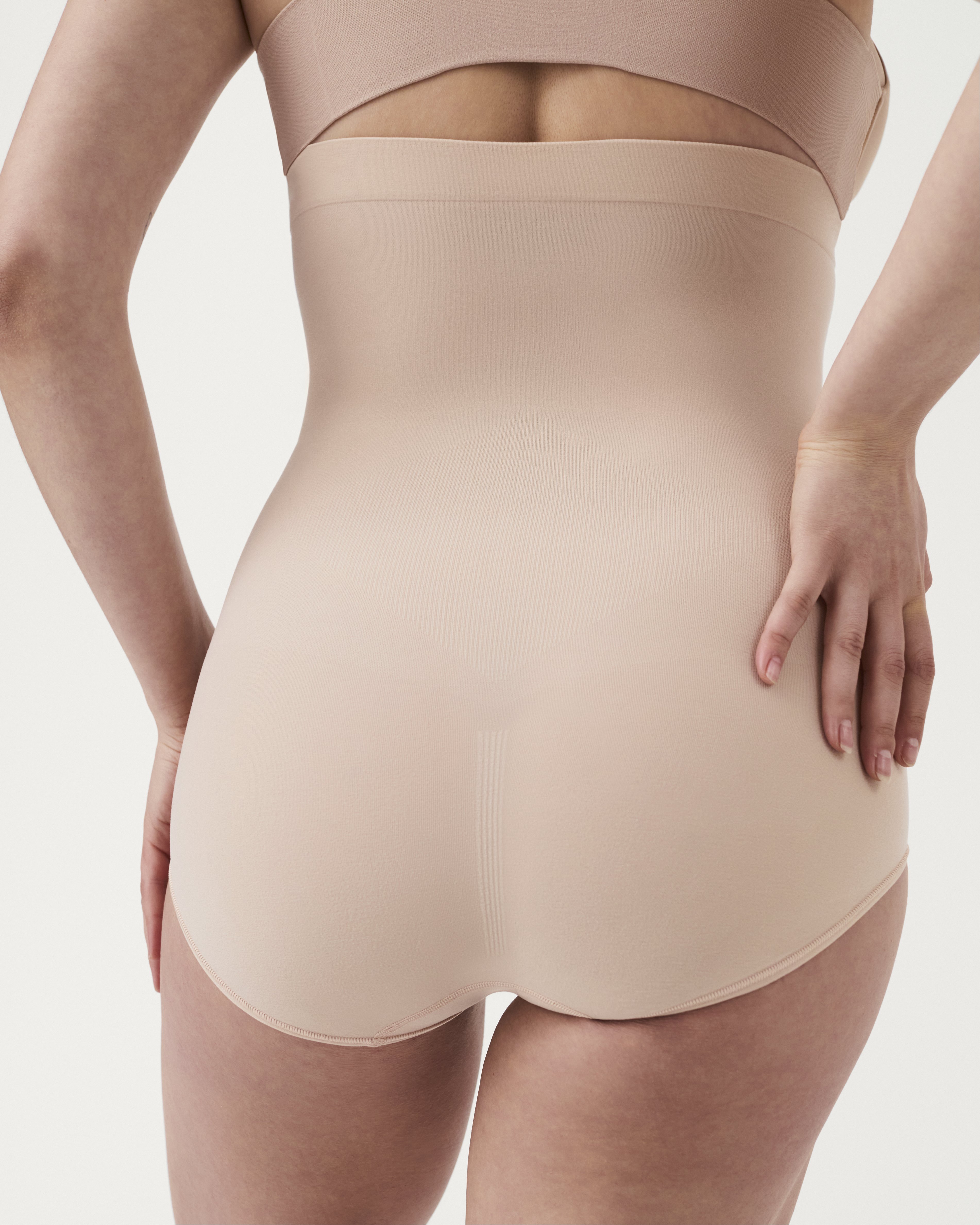 Braga Moldeadora de Cintura Alta sem Costuras Seamless Power Spanxsculpt™ Bege-2