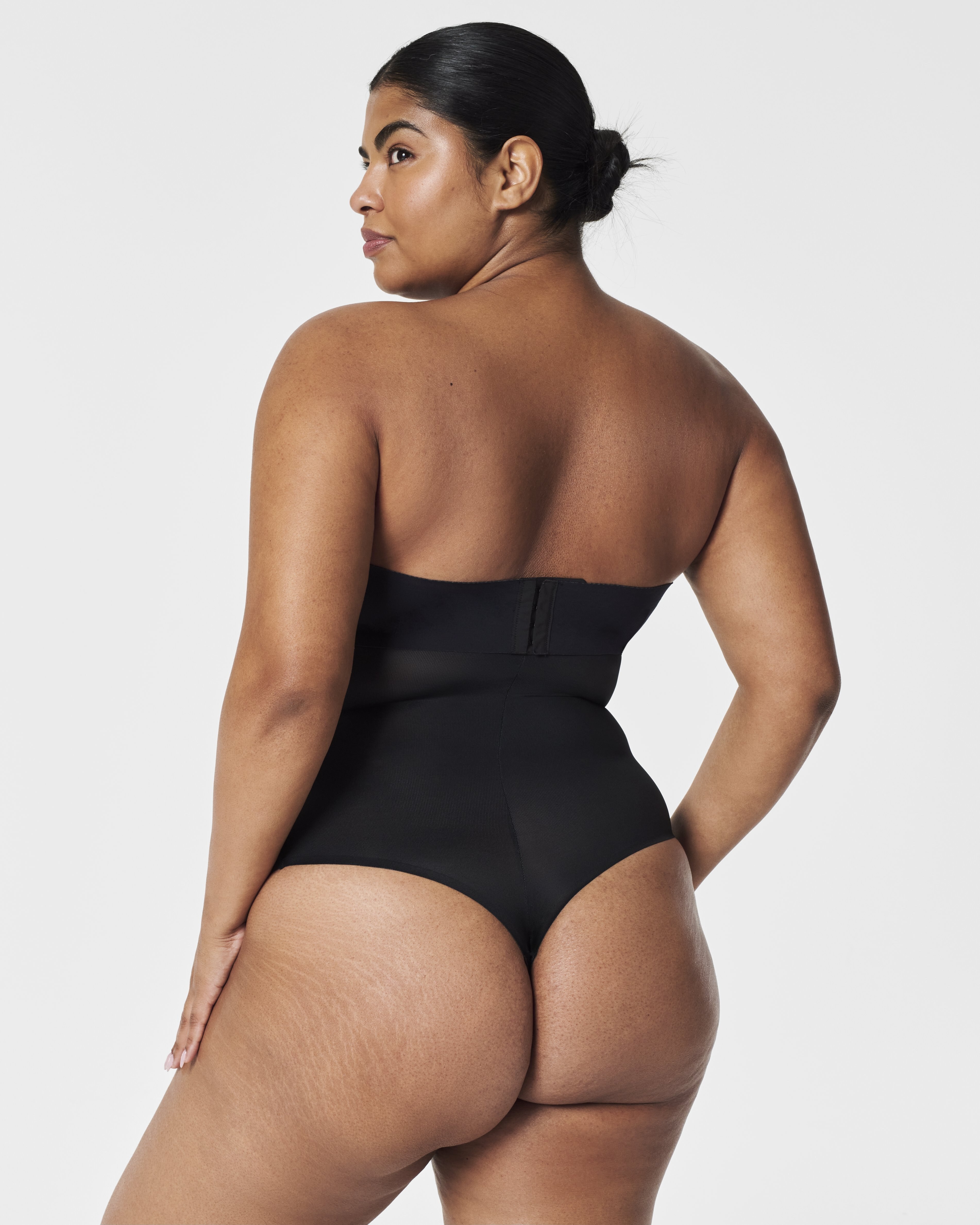 Cueca Invisível de Cintura Alta Spanxshape™ Preto-2