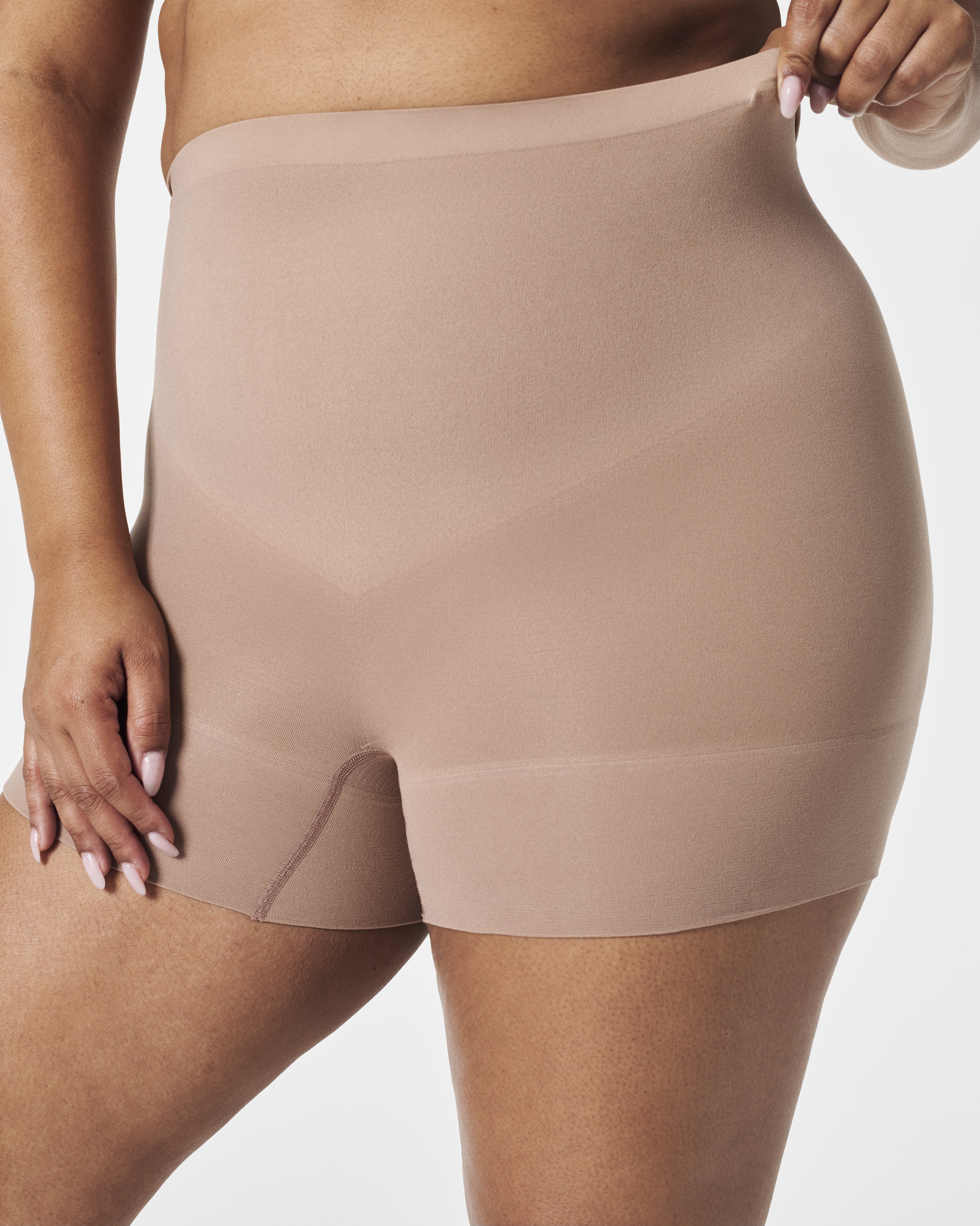 Calções Modeladores Seamless Power Spanxsculpt™ Castanho-claro-1