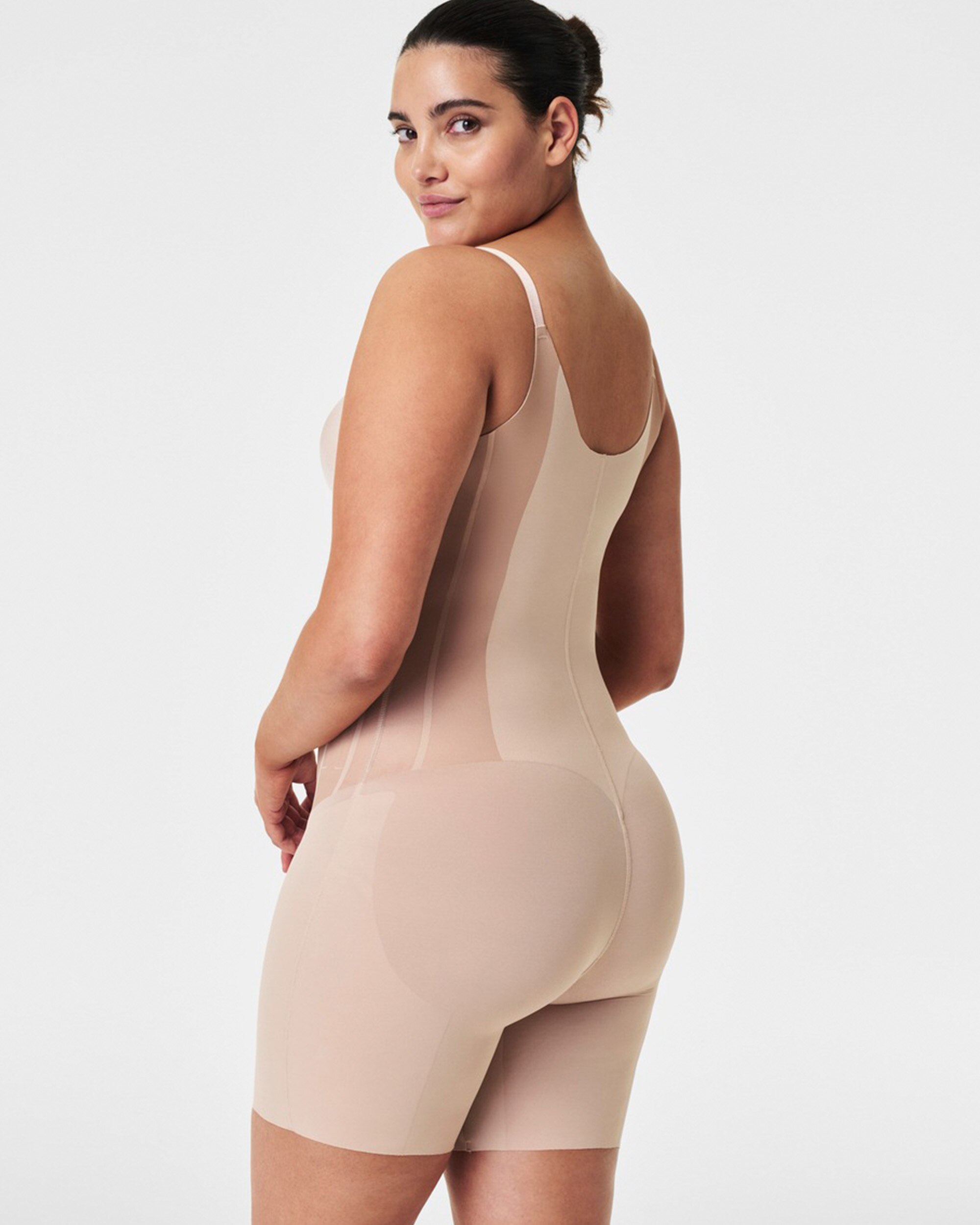 Body Redutor com Alças e Decote Aberto Totalcontour Spanxsupersculpt™ Bege-2
