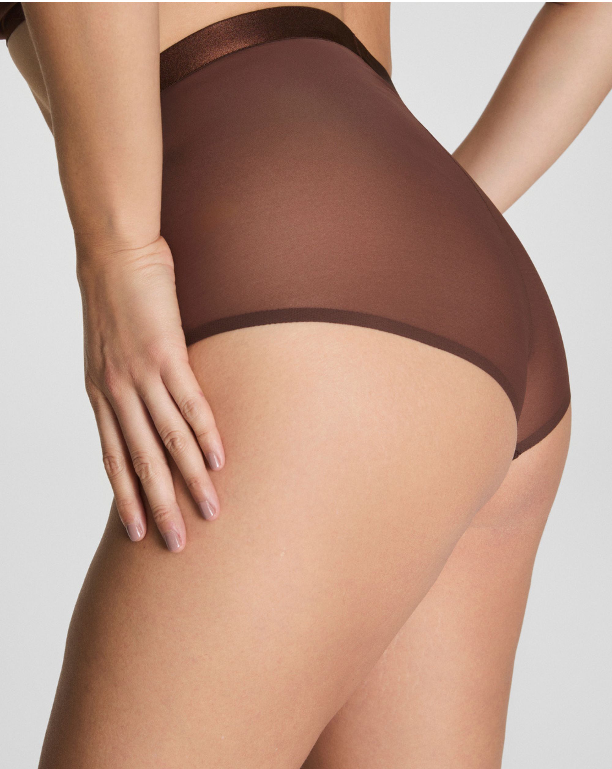 Cueca Moldeadora Sheer Sense Spanxsmooth™ Castanho-2