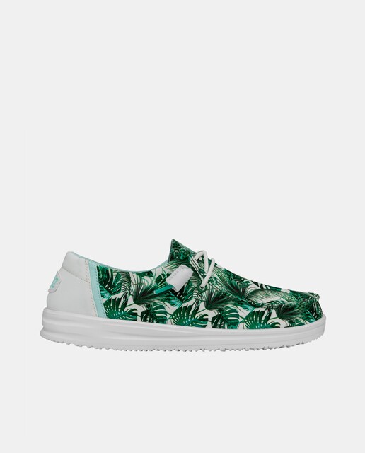 Imagem 0 de Sapatos de Atacadores em Tecido Elástico com Estampado