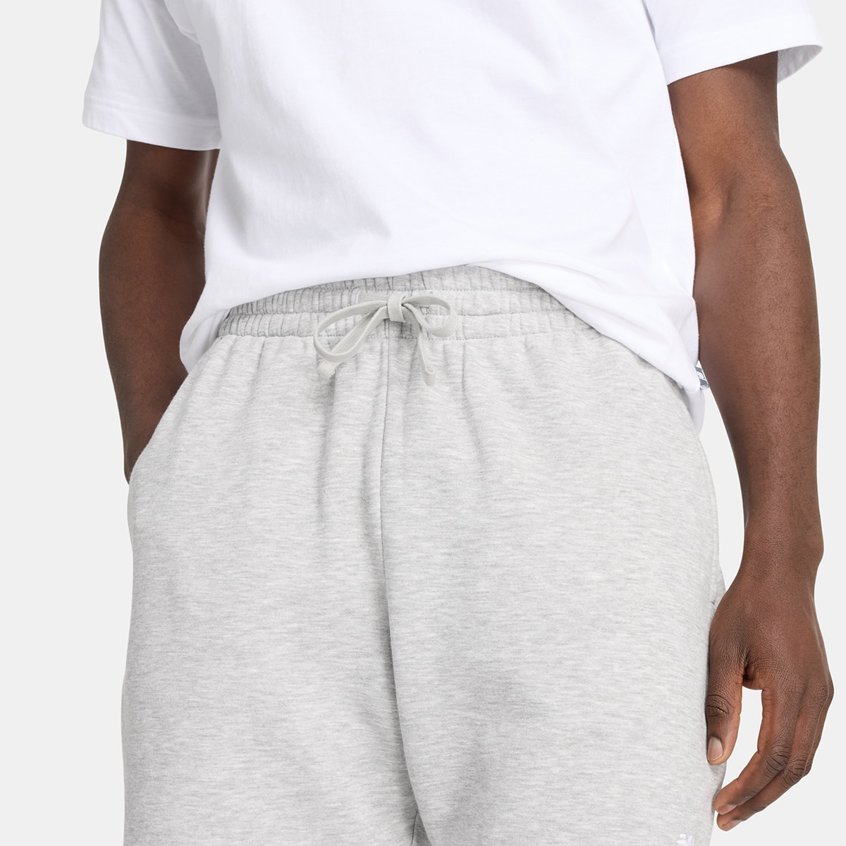 Calções de Homem 7" French Terry Cinzento-4