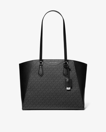 Kors Jet Set Canvas Tote Michael Kors Large Aria Tote Mala De