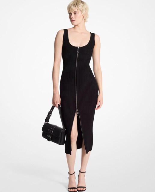 Imagem 0 de Vestido Midi com Fecho de Correr Frontal
