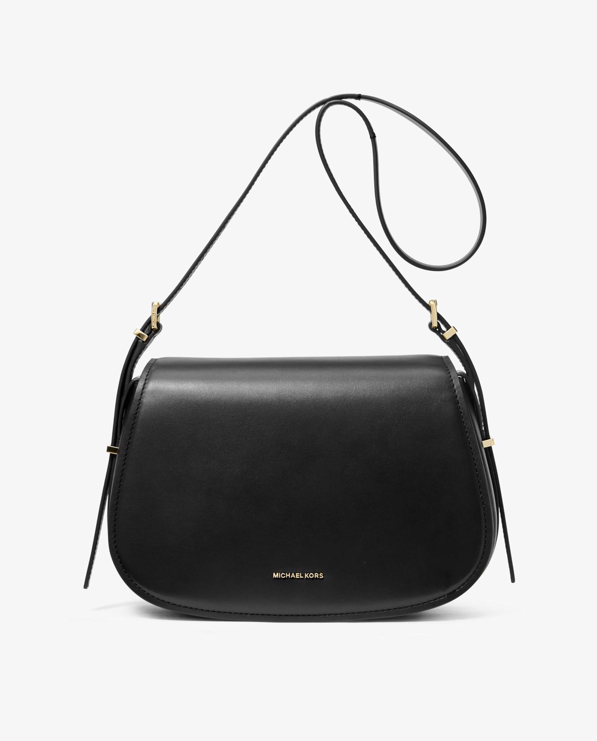 Imagem 0 de Mala a Tiracolo Lydia Média de Pele