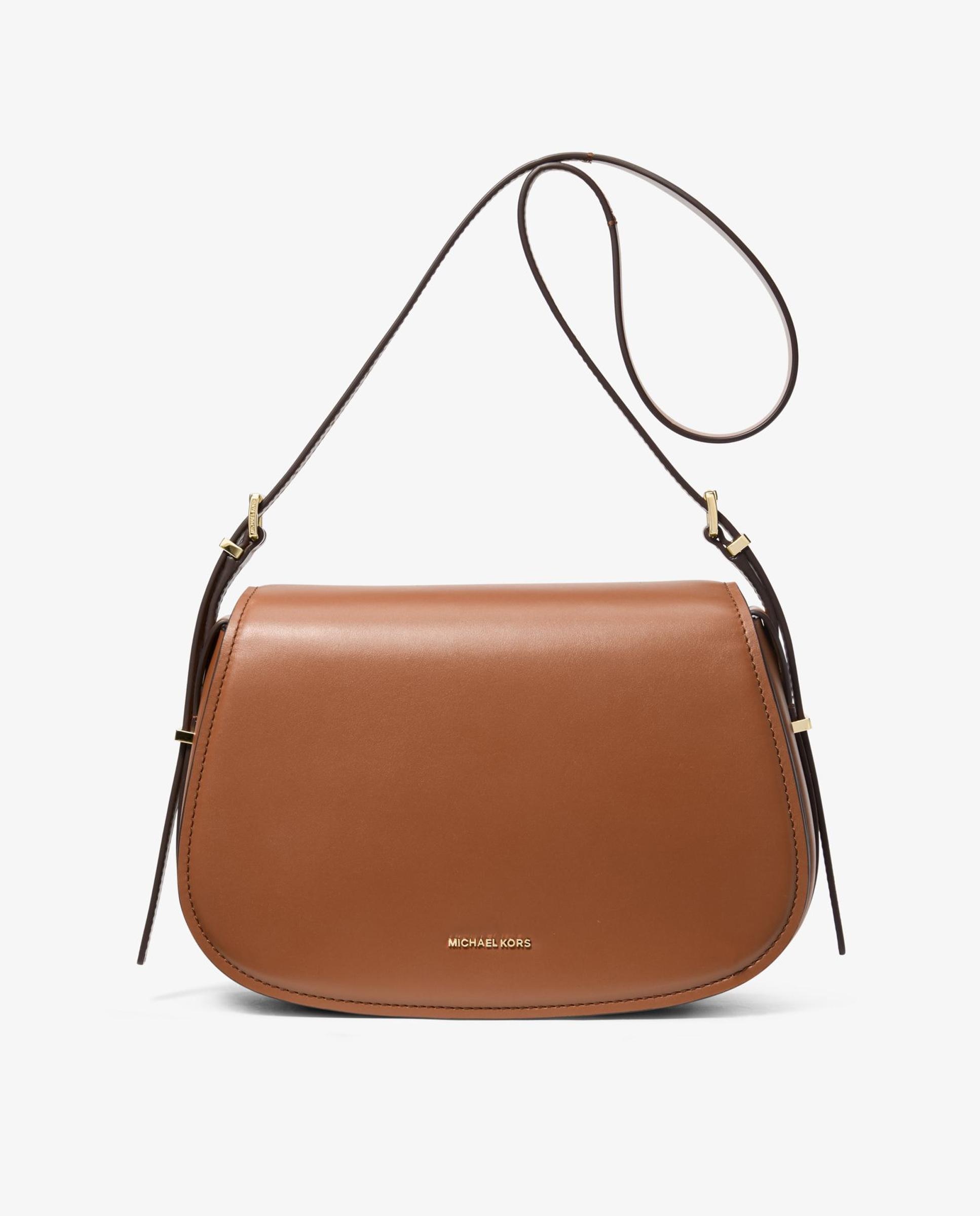 Imagem 0 de Mala a Tiracolo Lydia Média de Pele