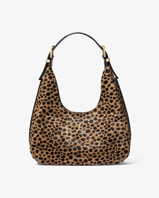Imagem 0 de Mala de Ombro de Pele Nolita e de Pelo com Estampado
