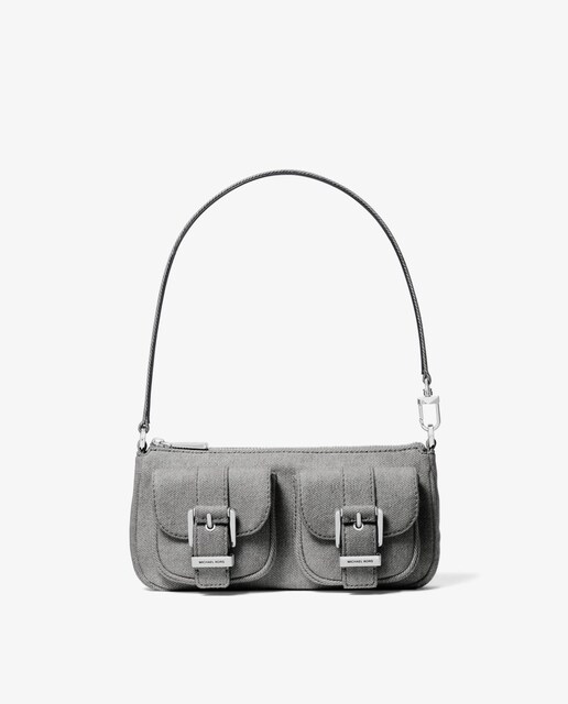 Imagem 0 de Mala de Ombro Pochette Zoe Denim de Aspeto Lavado