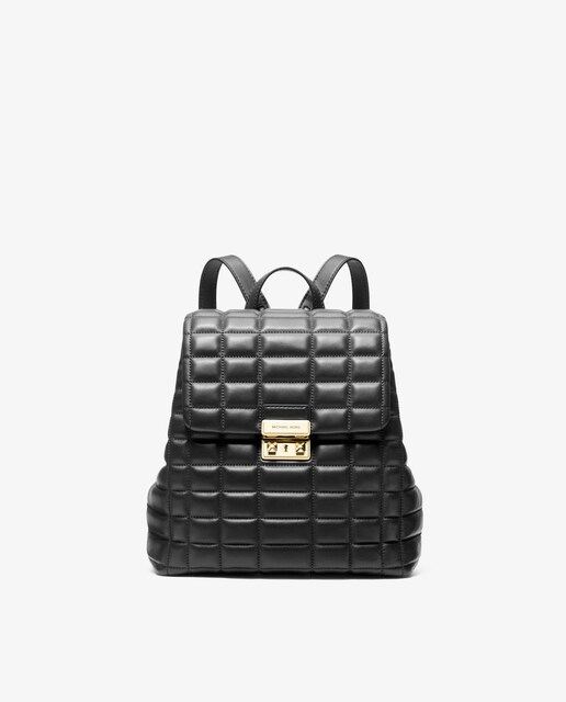 Imagem 0 de Mochila Tribeca Pequena de Pele Acolchoada