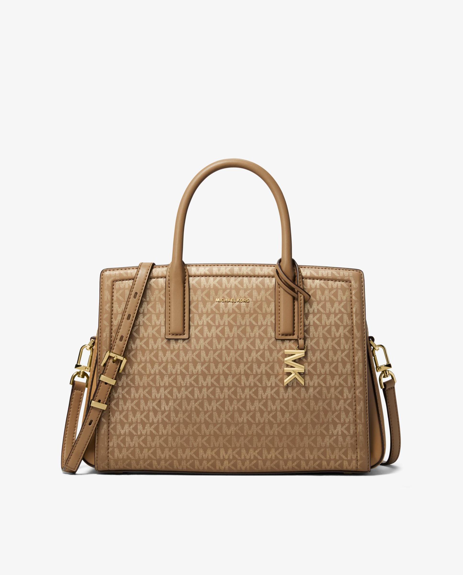 Imagem 0 de Mala de Mão Laila Média Metalizada com Logotipo Transformável