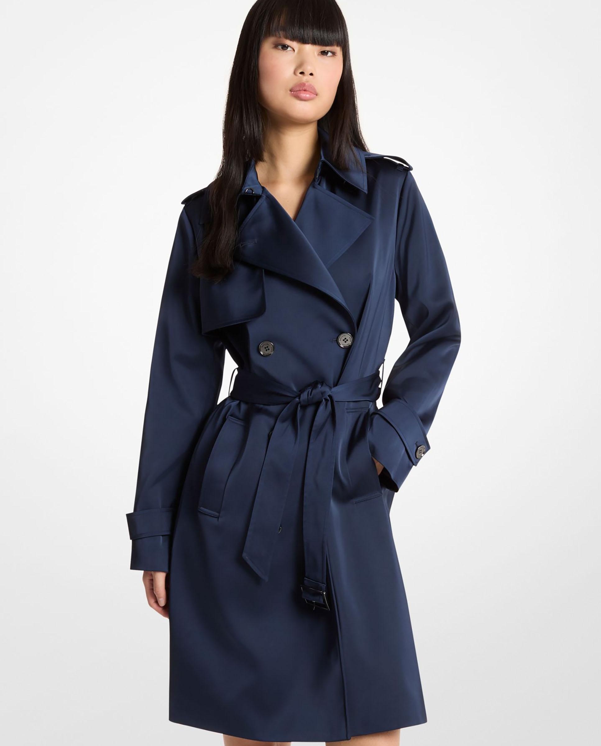 Imagem 0 de Gabardina de Cetim Cruzada