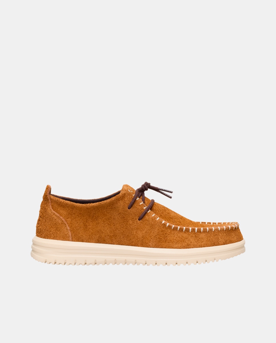 Imagem 0 de Sapatos de Cordões em Camurça