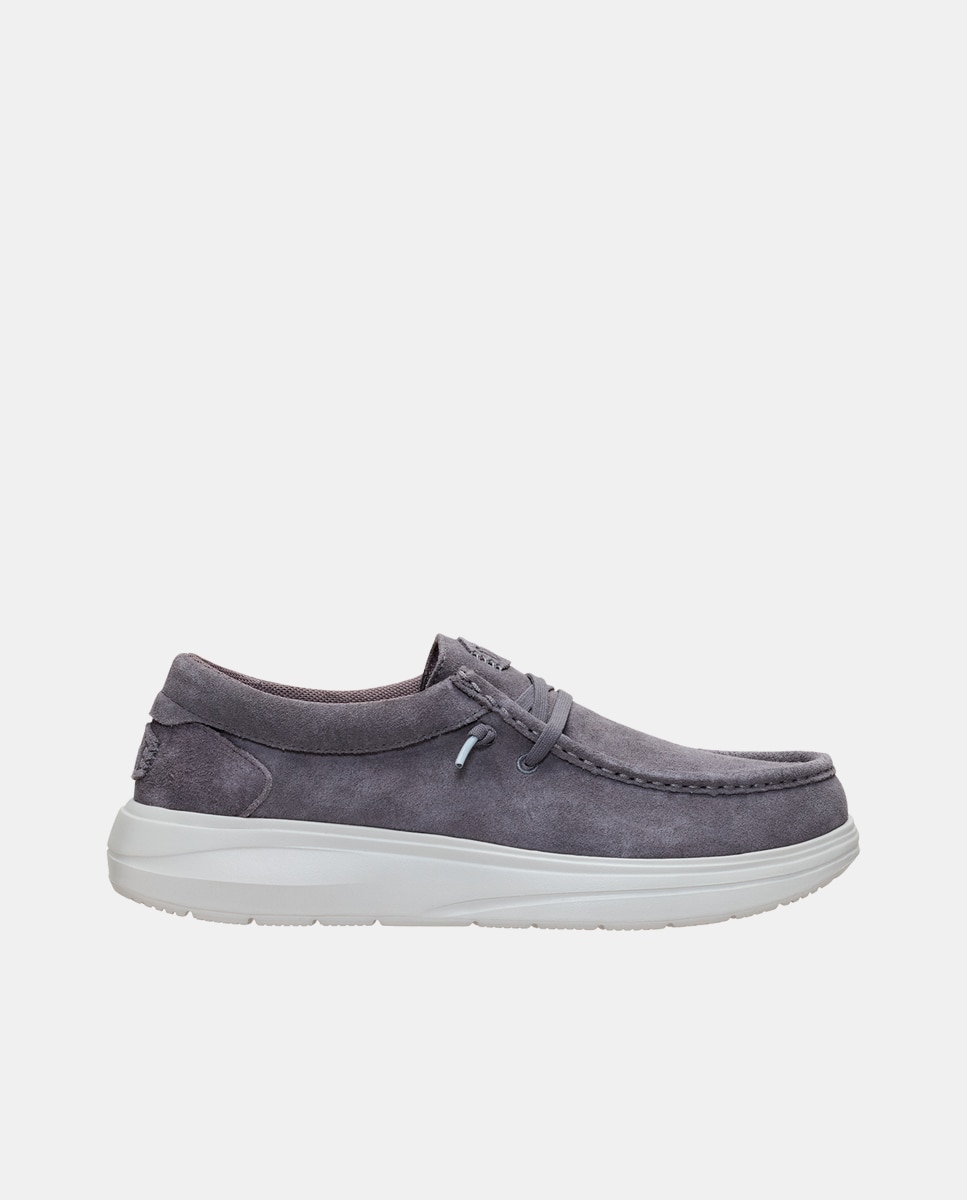 Imagem 0 de Sapatos de Cordões em Camurça