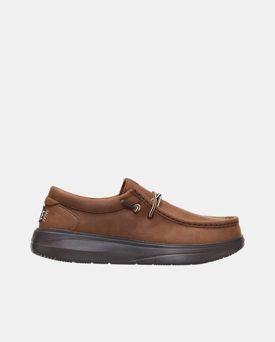 Imagem 0 de Sapatos de Cordões em Pele