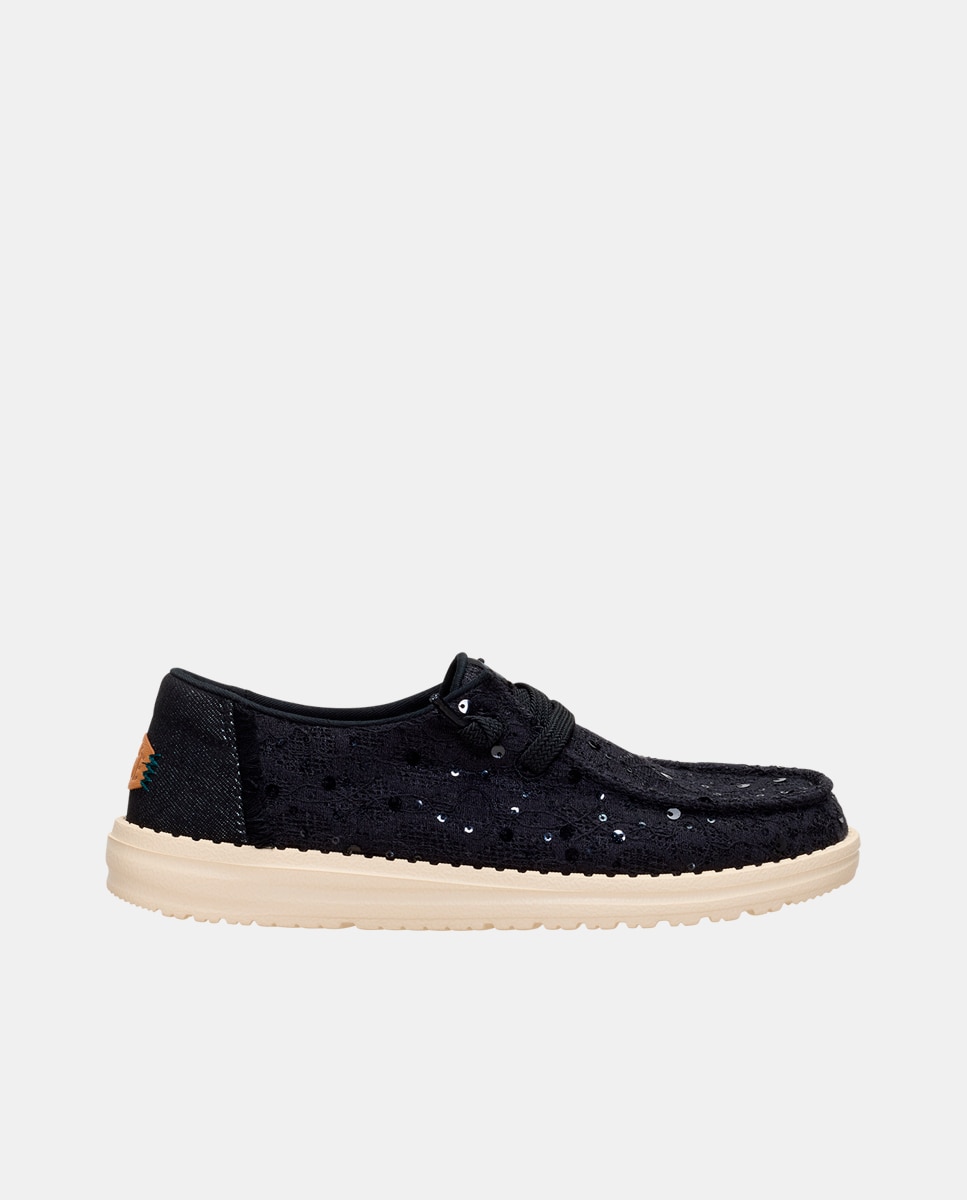 Imagem 0 de Sapatos de Cordões em Lantejoulas